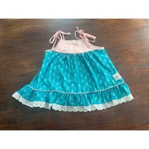 Jane + Jo Sailboat Dress - Size 7 Years - Excellent Condition